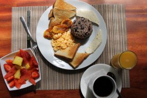 Breakfast Monteverde Costa Rica